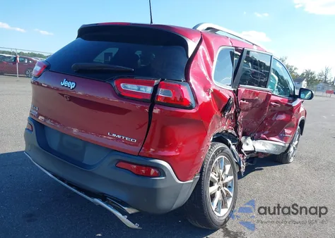 2016 Jeep Cherokee Limited from USA, damaged, VIN 1C4PJMDS9GW279258
